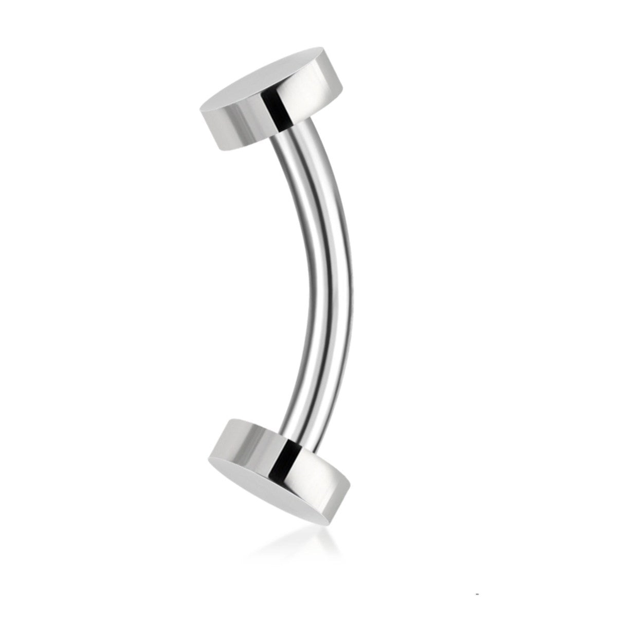 Titanium Curved Barbell 16Ga - Multi-Purpose Piercing