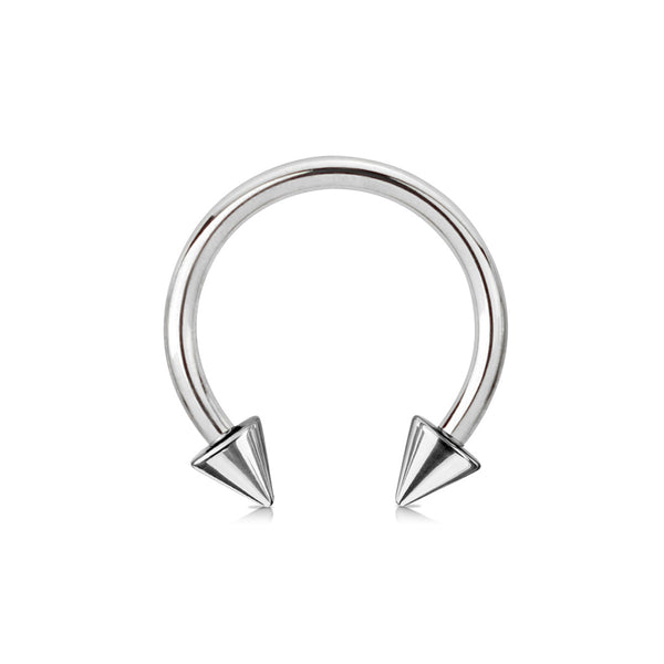 Titanium 16ga Horseshoe Barbell - Multi-Use Piercing