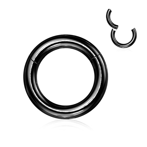 2GA Segment Ring with Clicker Hinge for Piercings