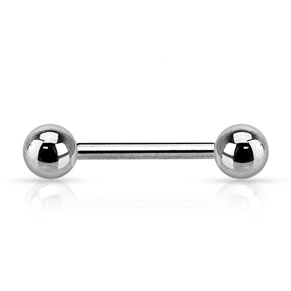 Titanium Straight Barbell 14GA - Versatile Body Jewelry